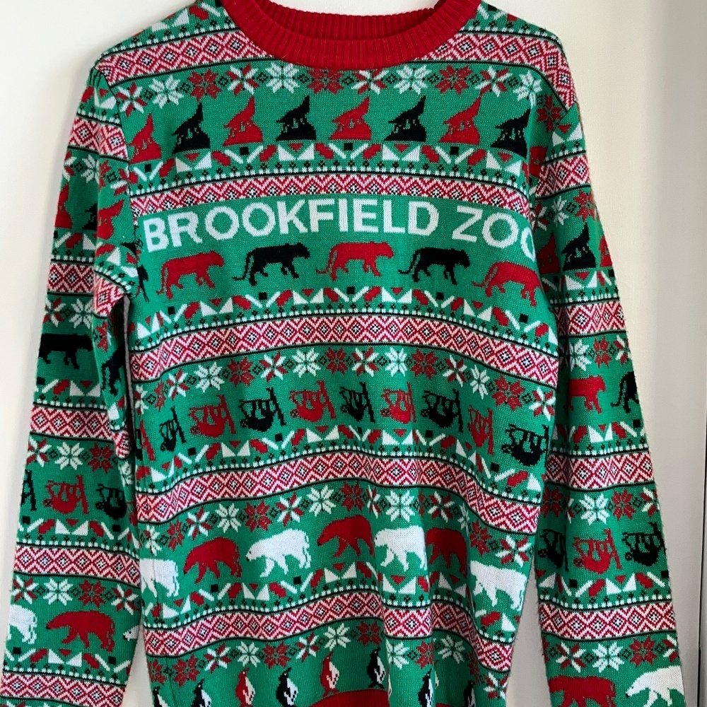 Christmas Zoo Sweater